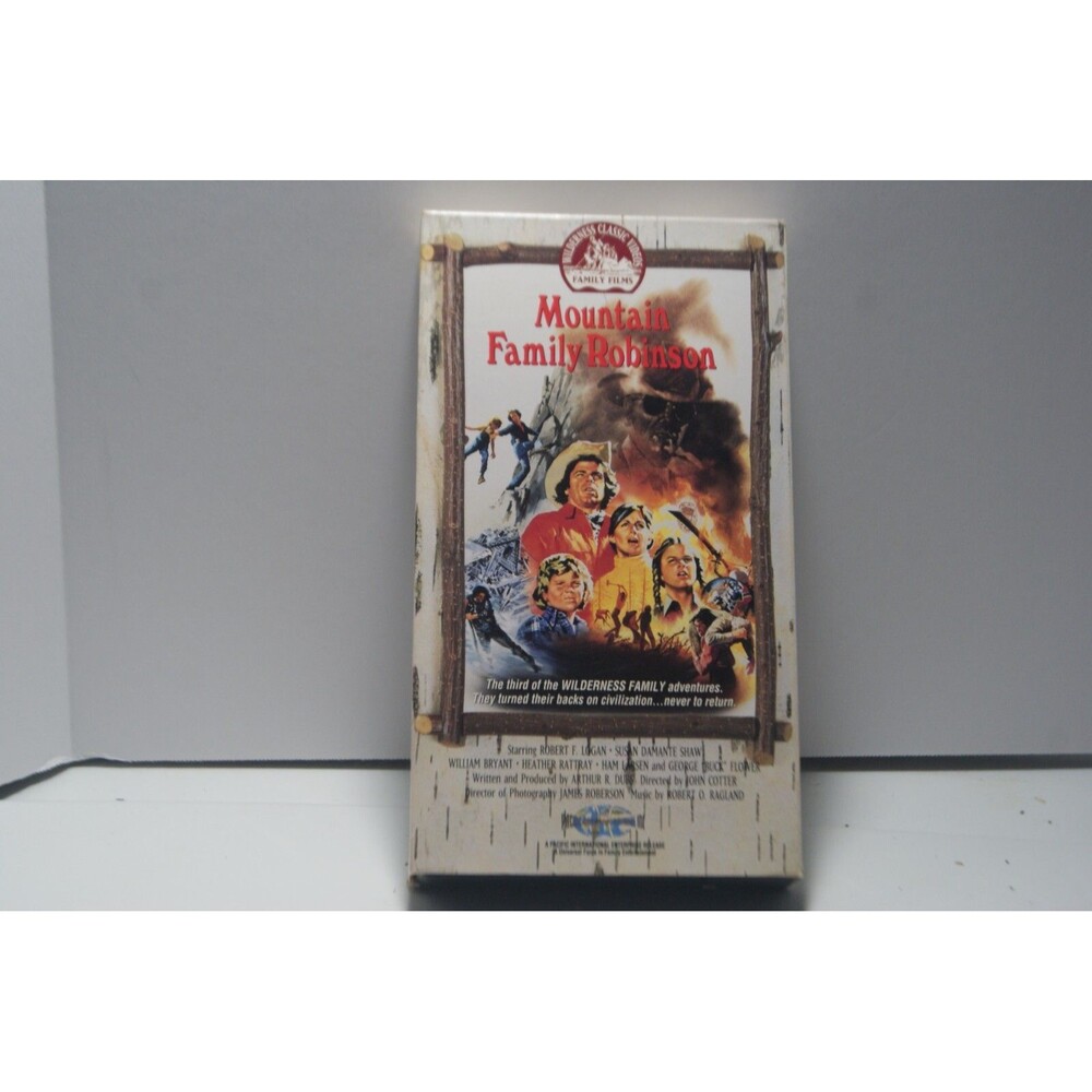 Mountain Family Robinson VHS Movie 1993 Action Adventure Film